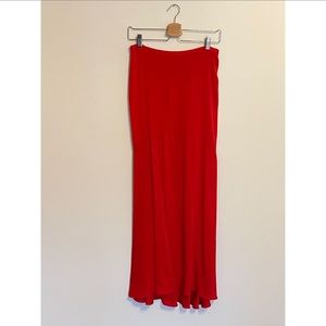 Haute Hippie Silk Maxi Skirt